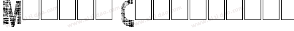 Modern Conformist字体转换